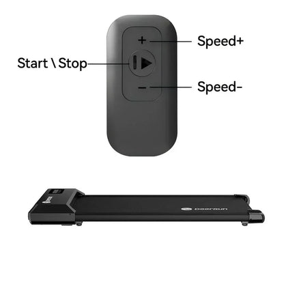 Under Desk Walking Treadmill - Compact Foldable Design, Whisper-Quiet Operation (Max 220lbs)